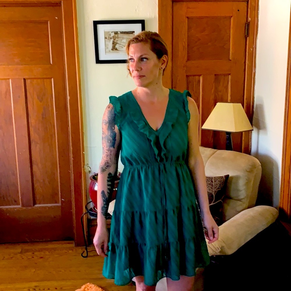 Fun, Flirty Sundress in Stunning Color